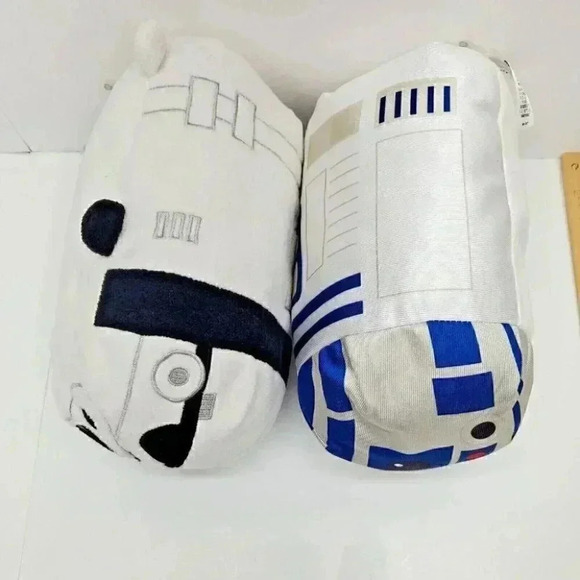 Disney Store Star Wars Large Tsum Tsum R2-D2 and Storm Trooper 6"x10" - Picture 4 of 6